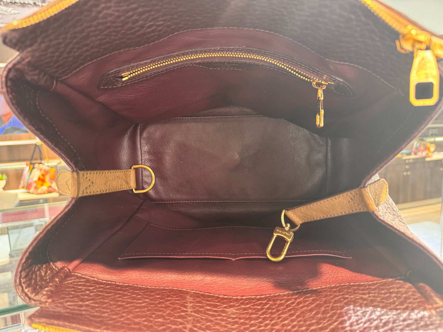 Louis Vuitton Ostrich Python Majestueux MM