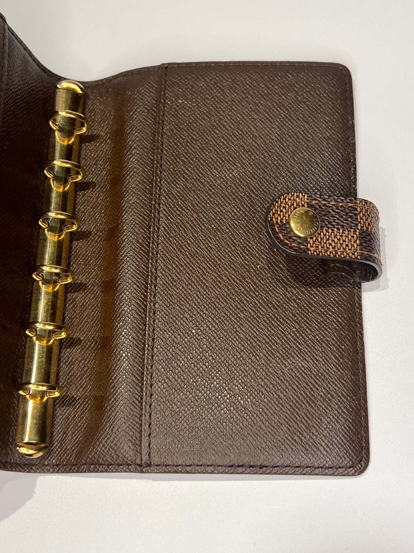 Louis Vuitton Damier Ebene Agenda