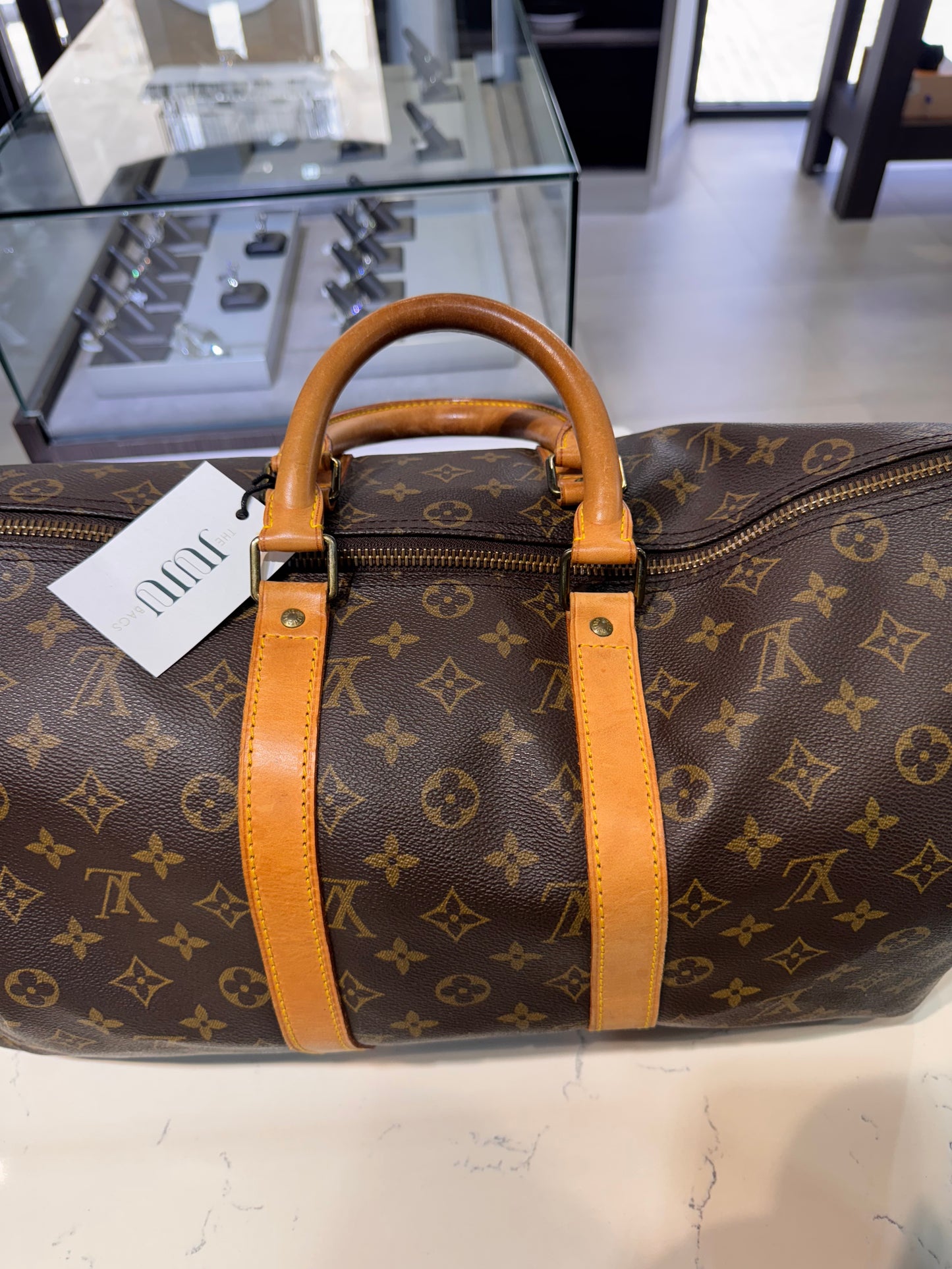 Vintage Louis Vuitton Monogram Keepall 45