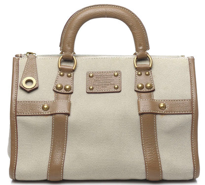Pre-Owned LV Toile Trianon Sac Neverfull Weekender 30 Beige