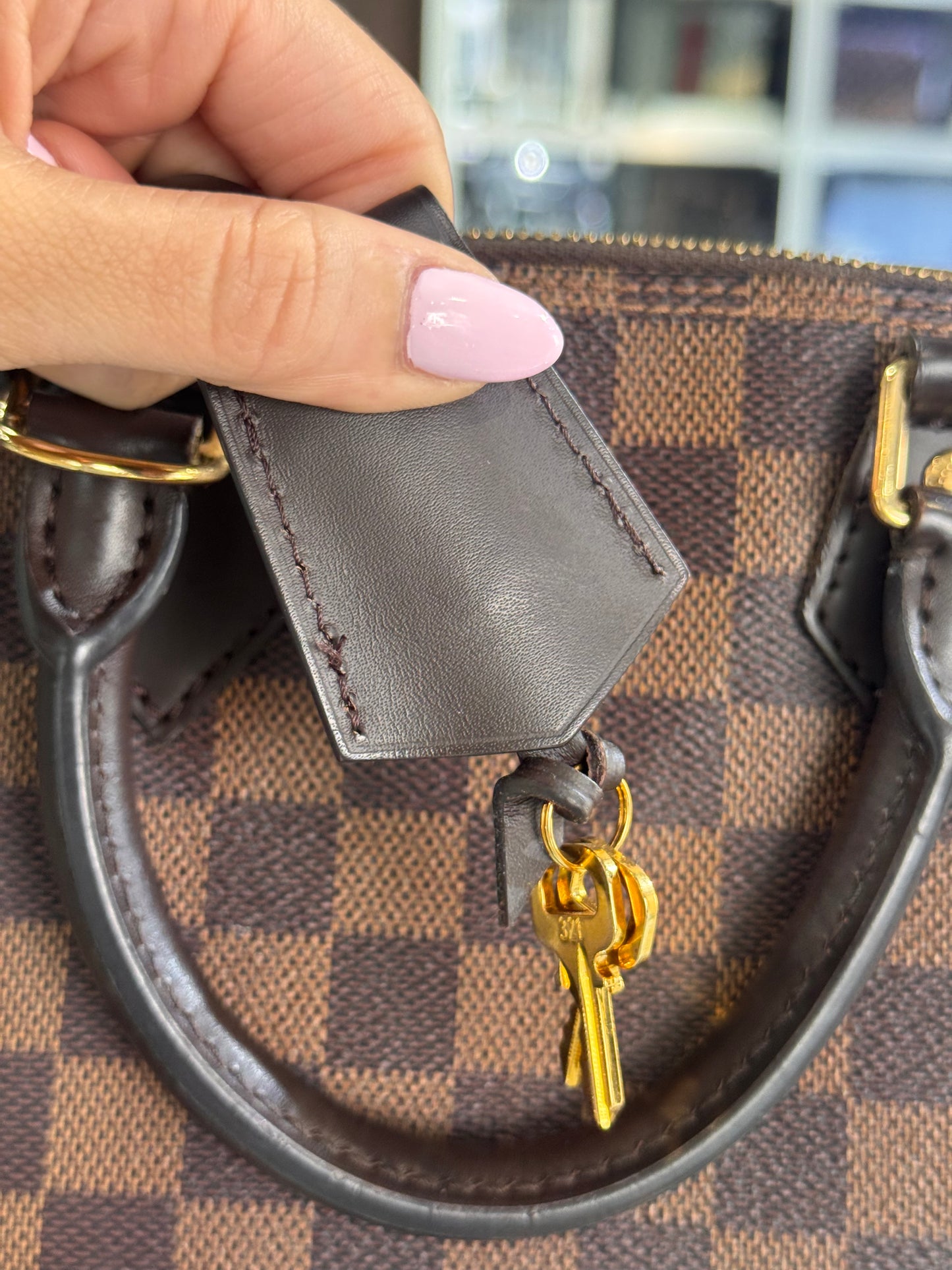 Louis Vuitton Damier Ebene Alma BB