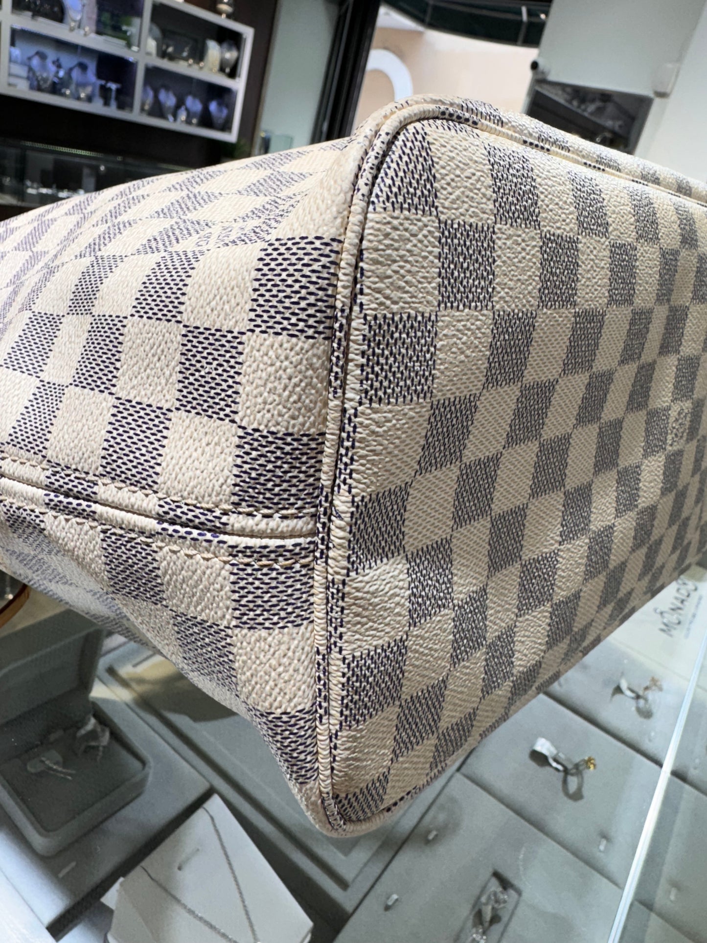 Louis Vuitton Neverfull MM Damier Azur