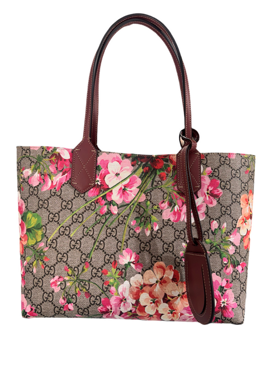 Gucci Blooms GG Supreme Tote