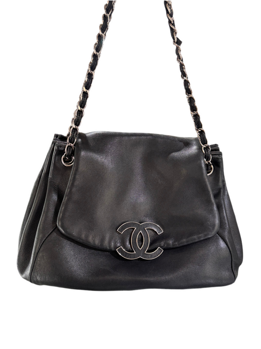 Chanel Sensual CC Black Soft Lambskin