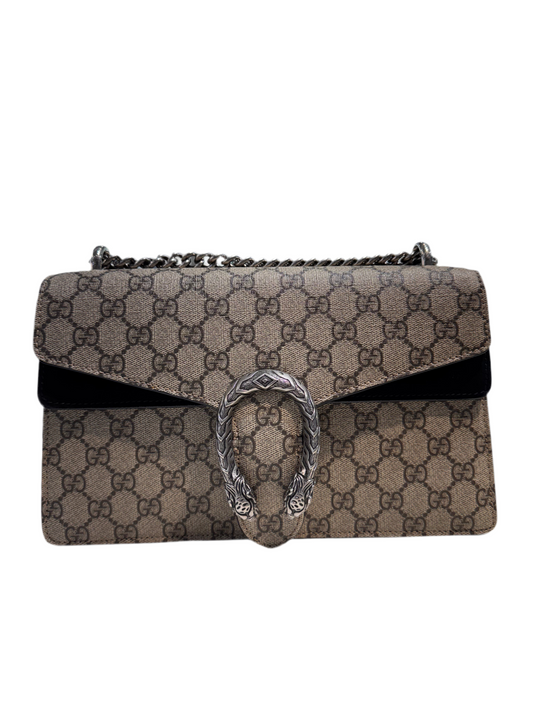 Gucci Medium Dionysus Black Suede