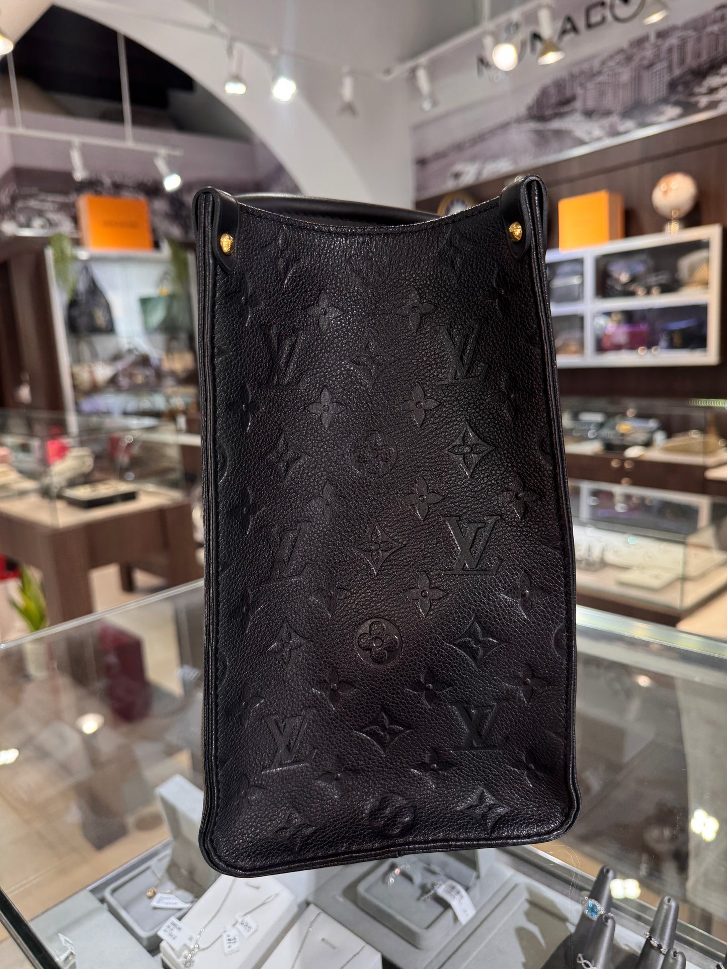 Louis Vuitton OnTheGo MM Empreinte  Noir Obscur