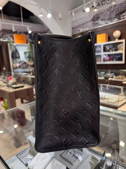 Louis Vuitton OnTheGo MM Empreinte  Noir Obscur