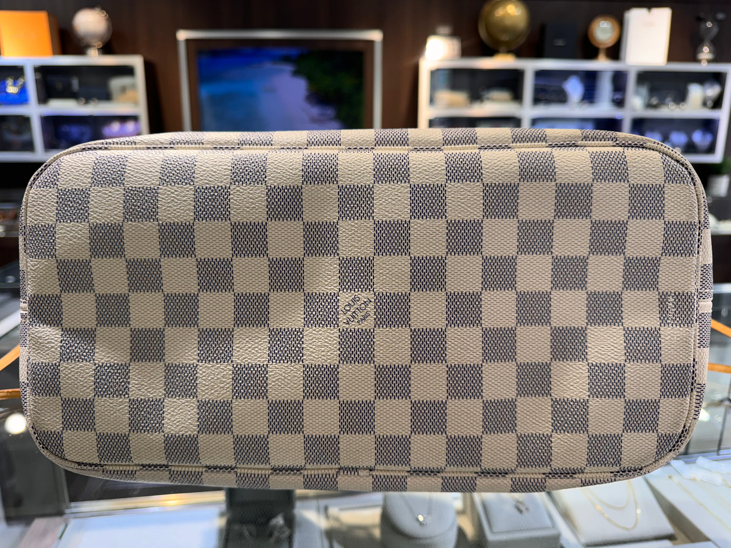 Louis Vuitton Neverfull MM Damier Azur