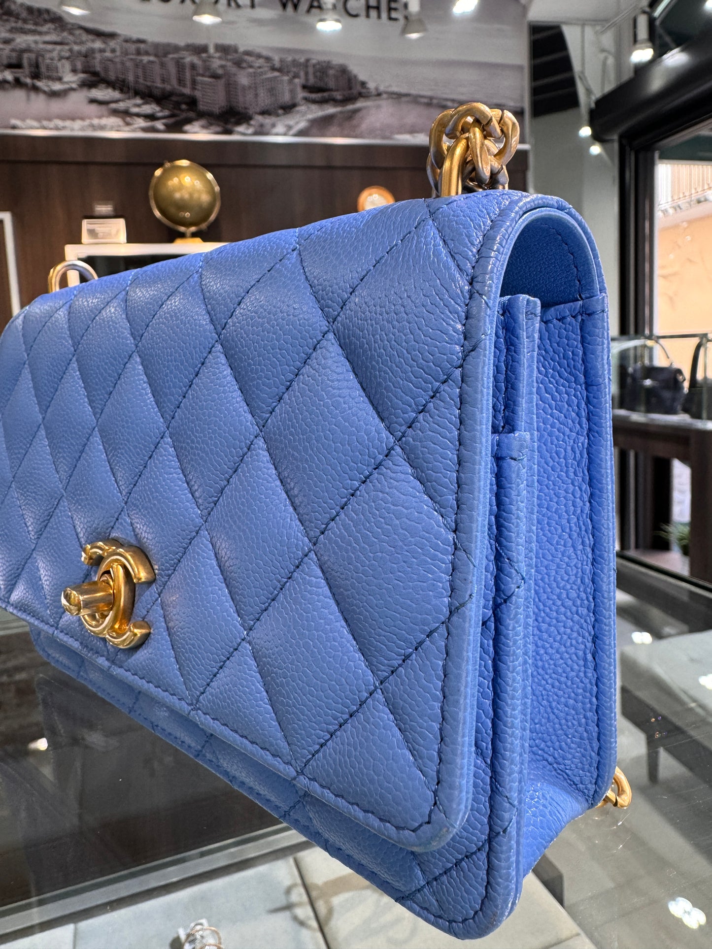 Chanel Blue Caviar WOC