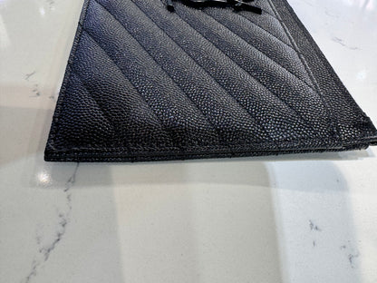 Saint Laurent Black Zip Pouch