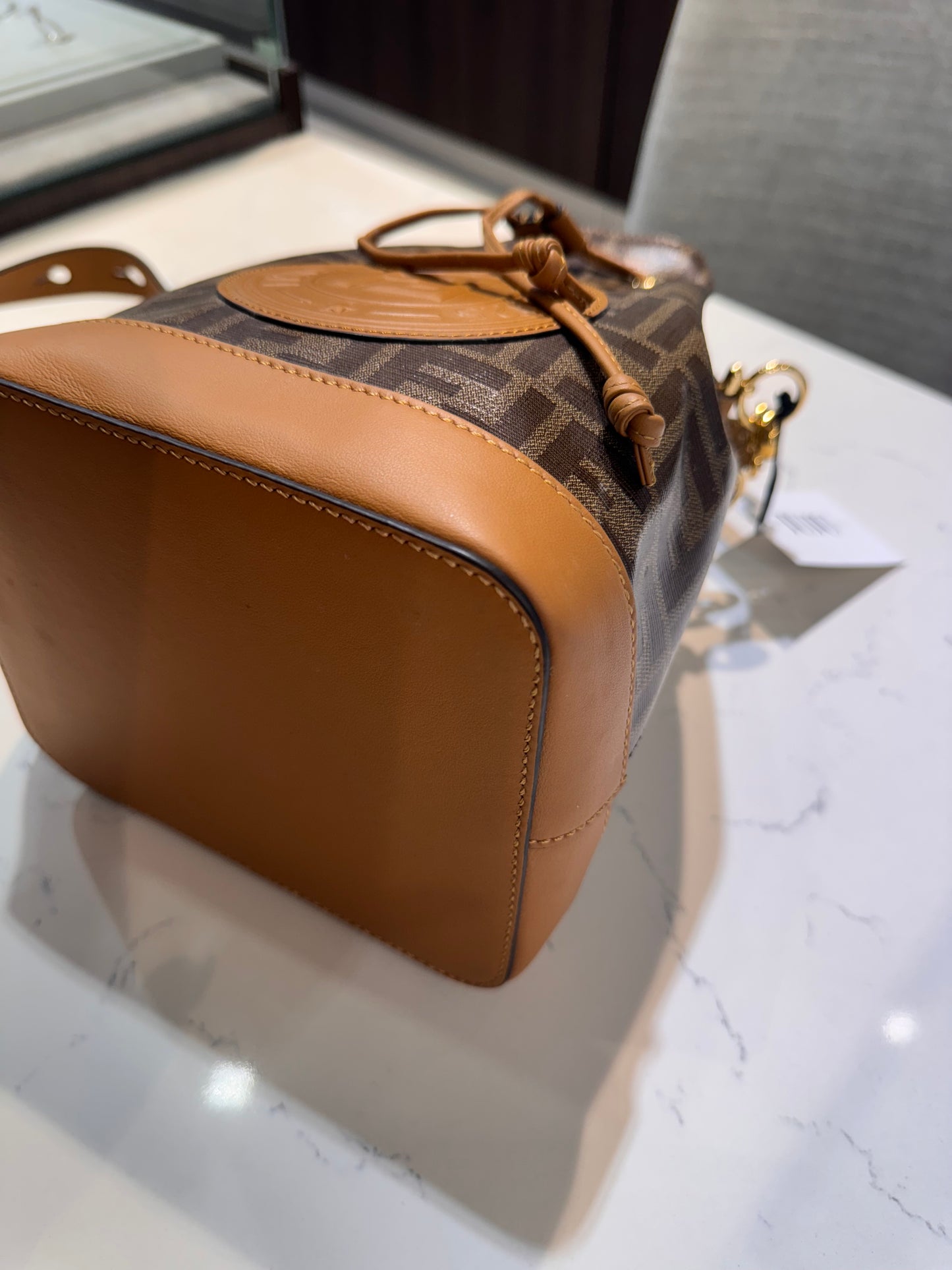 Fendi Mon Tresor Zucca Bucket Bag