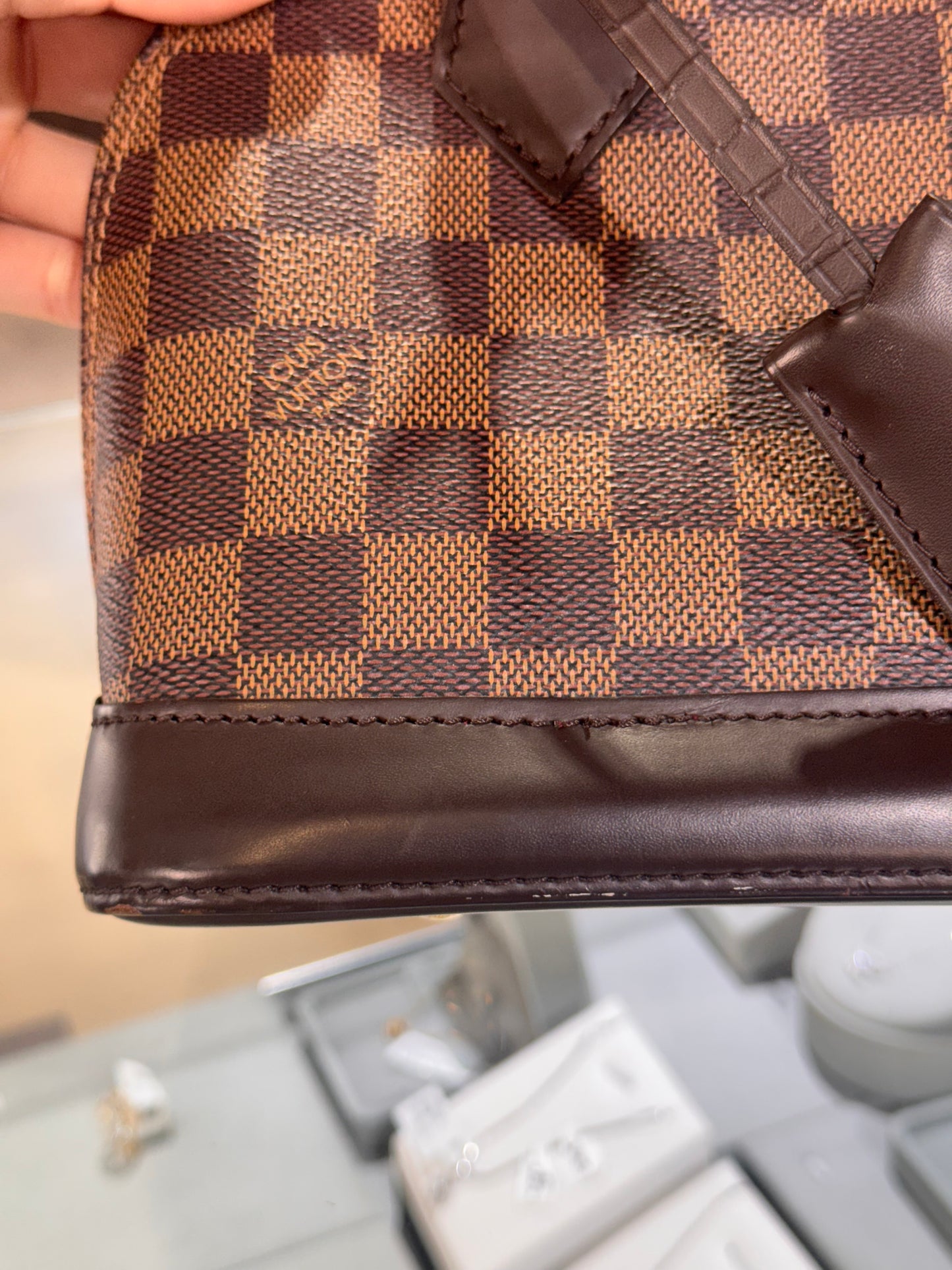 Louis Vuitton Damier Ebene Alma BB