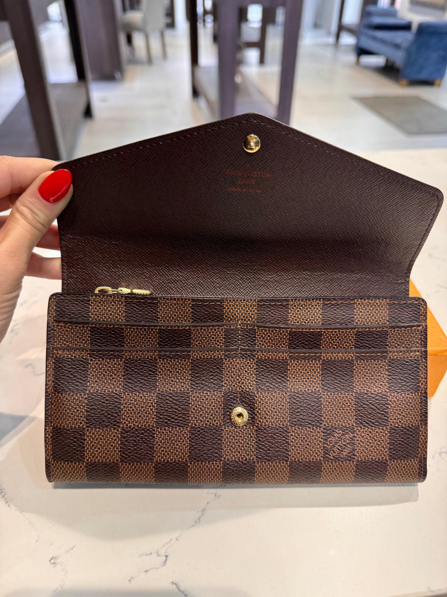 Louis Vuitton Damier Ebene Wallet