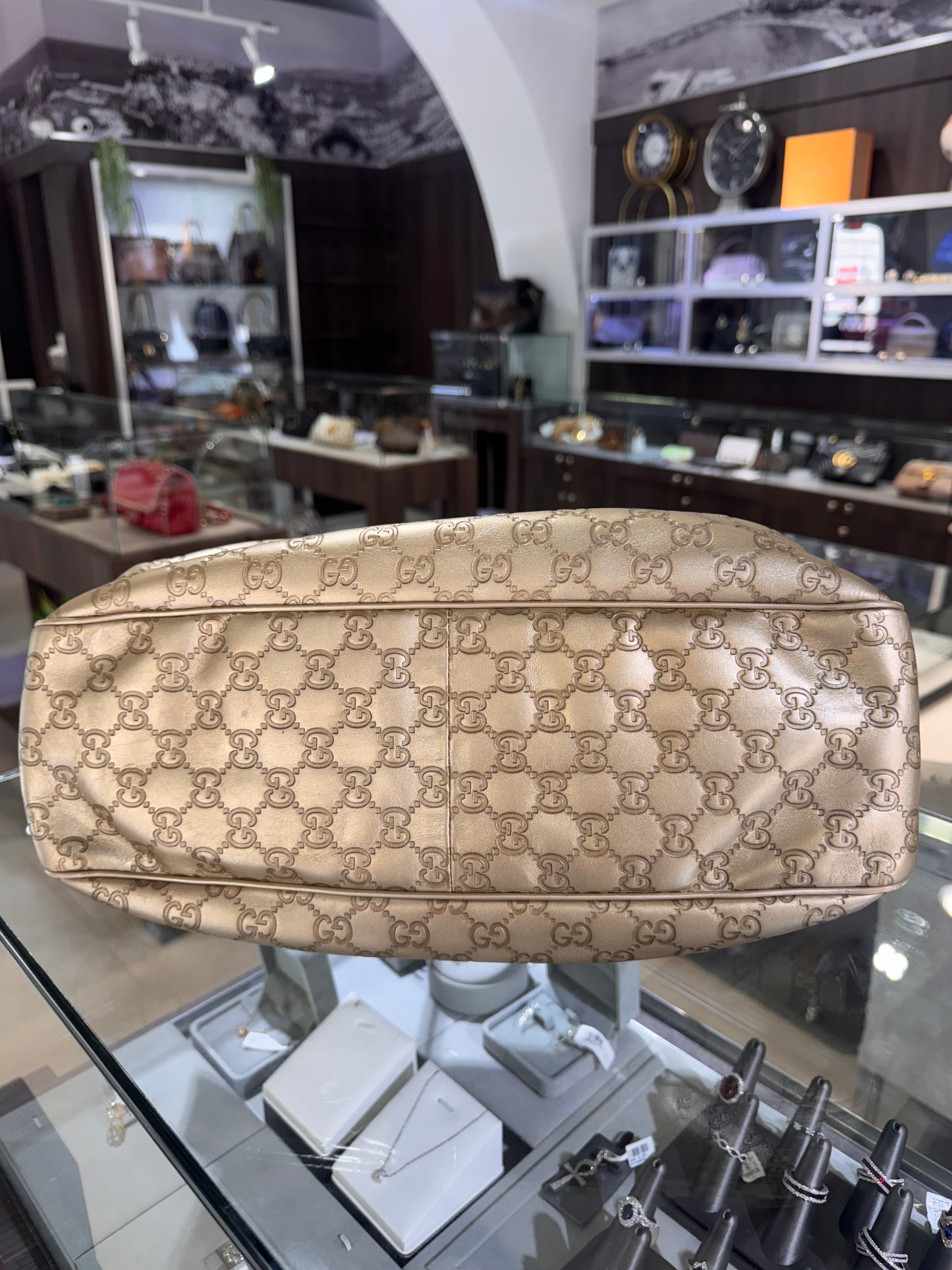 Gucci Guccissima Sukey Tote Bag
