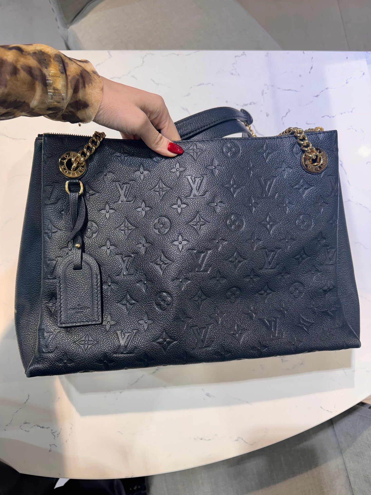 Louis Vuitton Empreinte Surene MM Black