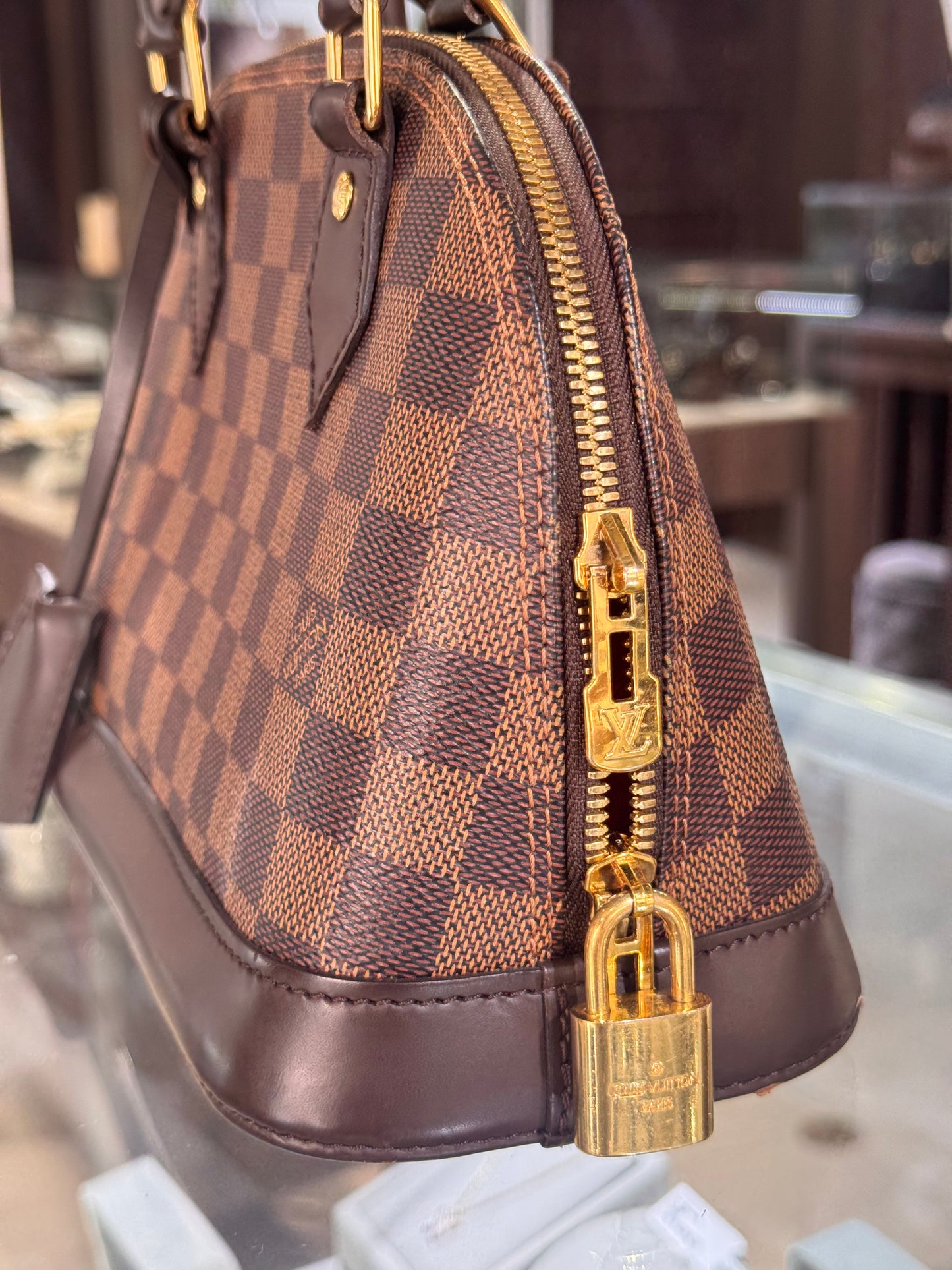 Louis Vuitton Damier Ebene Alma BB