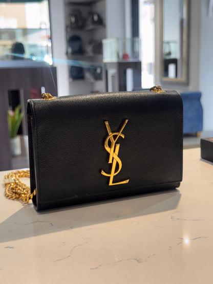 Saint Laurent Black Small Kate
