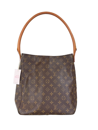 Pre-Owned LV Monogram Looping GM Shoulder Bag