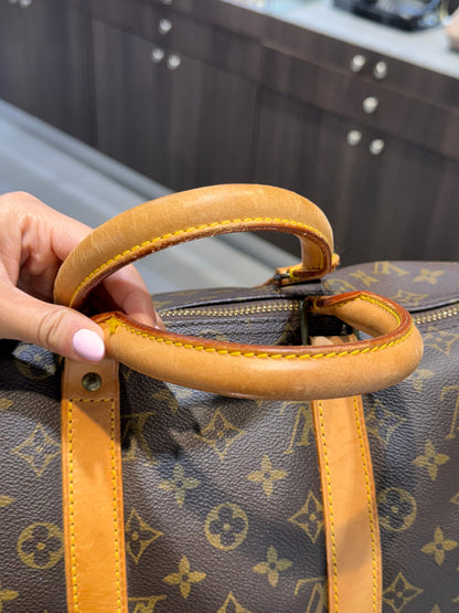 Vintage Louis Vuitton Monogram Keepall 45