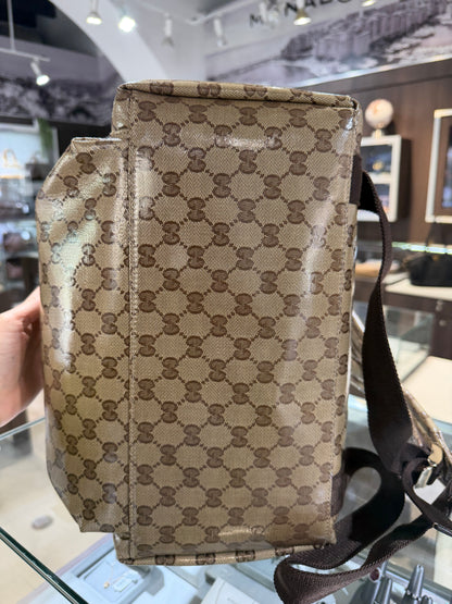 Gucci GG Coated Canvas Backpack