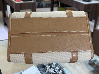 Pre-Owned LV Toile Trianon Sac Neverfull Weekender 30 Beige