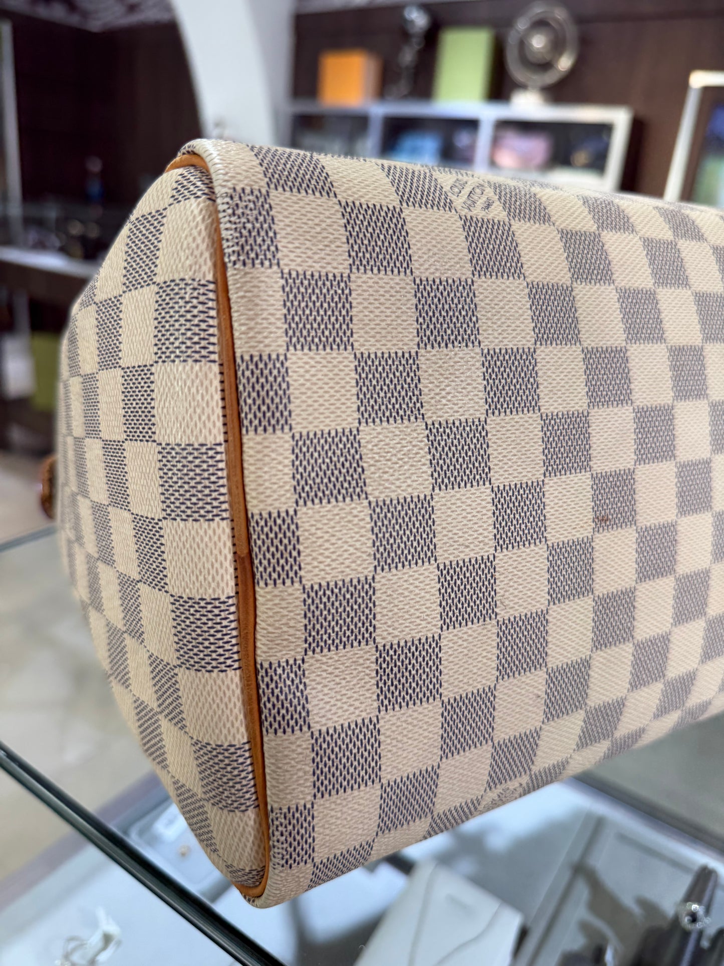 Pre-Owned LV Azur Damier Speedy 30