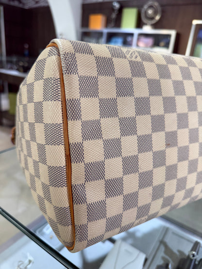 Pre-Owned LV Azur Damier Speedy 30