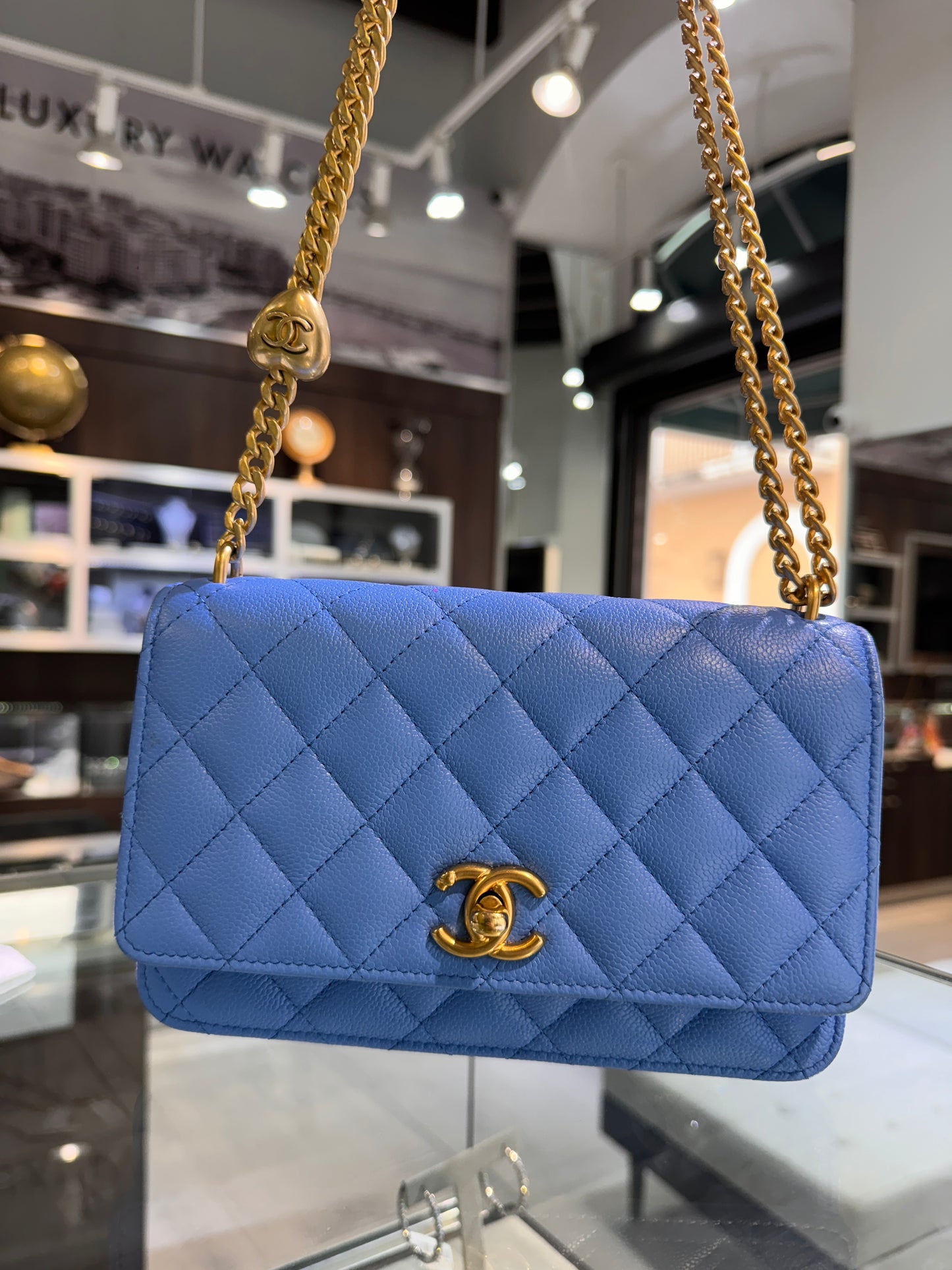 Chanel Blue Caviar WOC