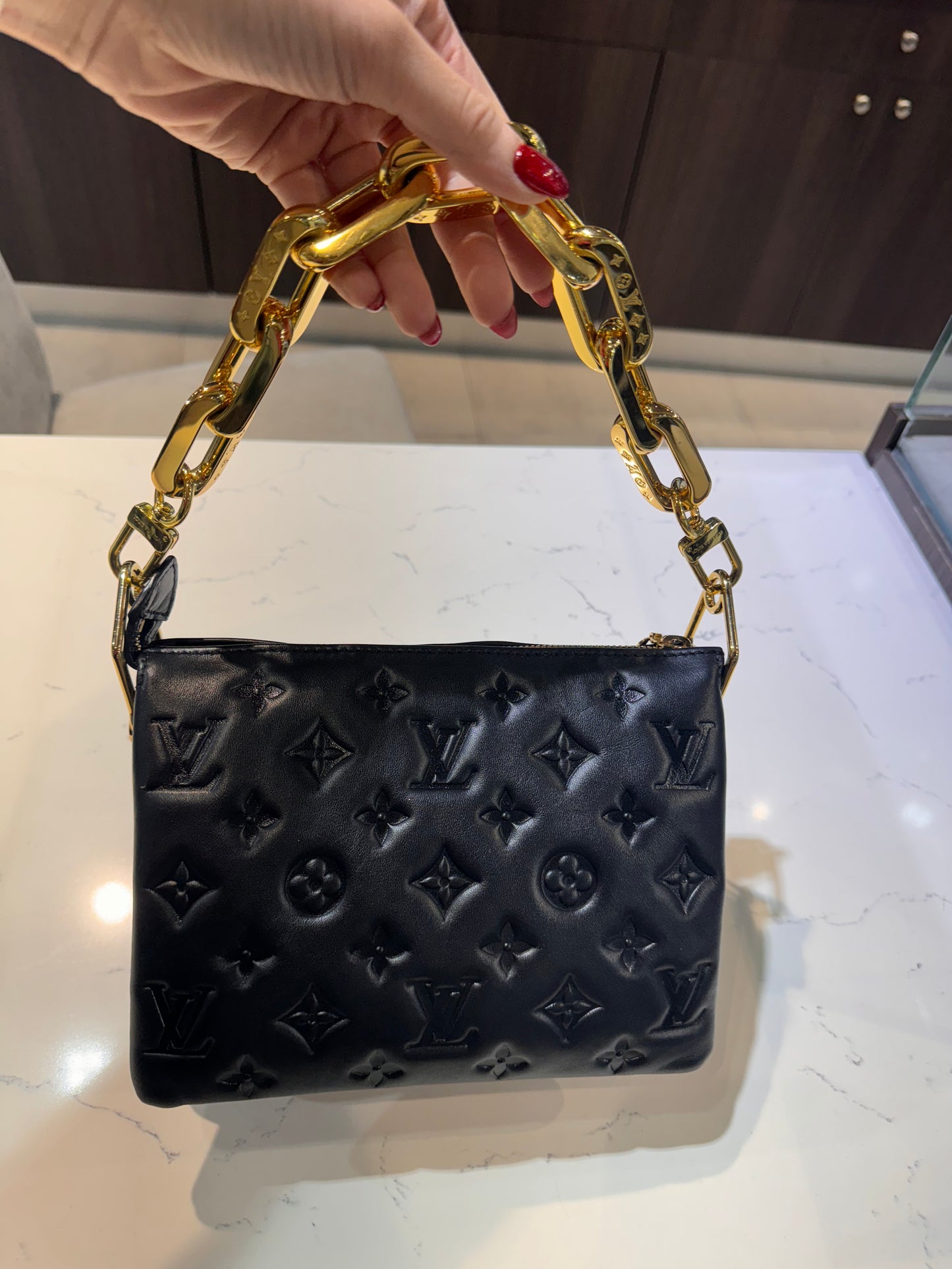 Louis Vuitton Coussin PM Black