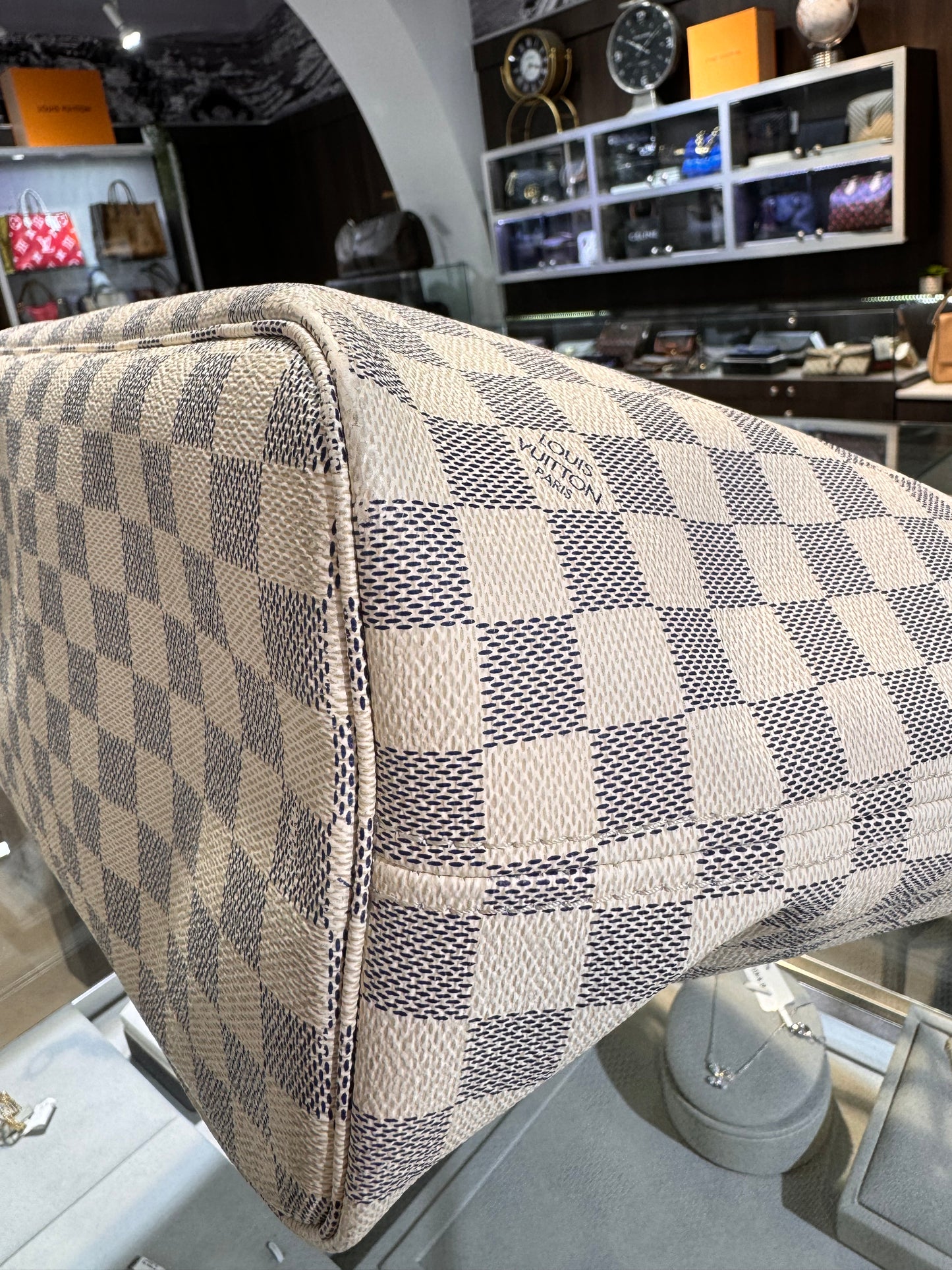 Louis Vuitton Neverfull MM Damier Azur