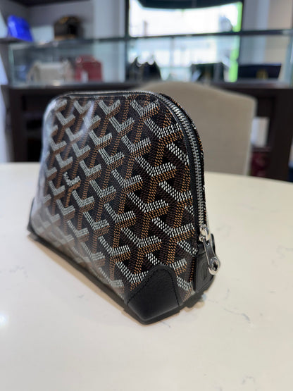 Brand New Goyardine Vendome Pouch Black