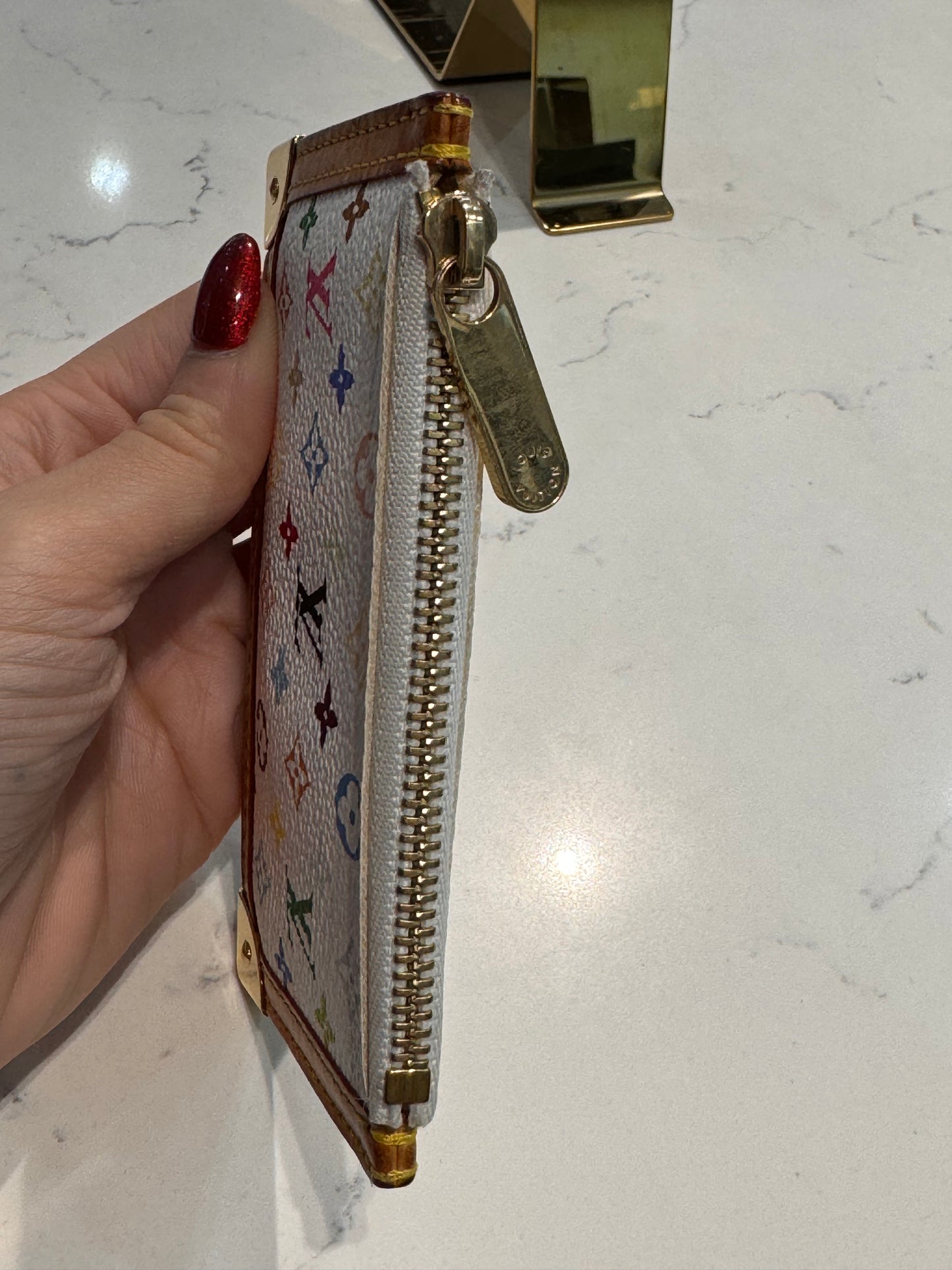 Louis Vuitton Multicolor Key Pouch