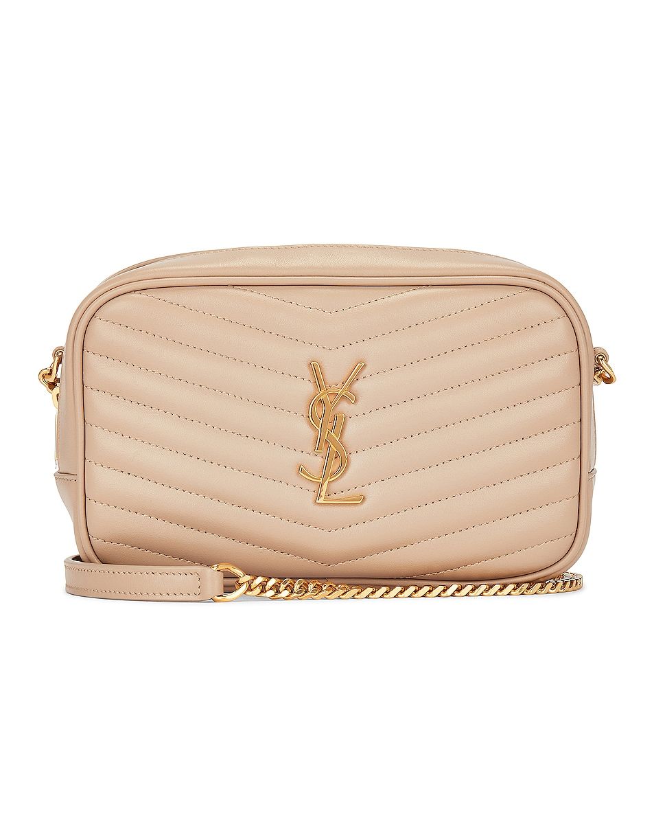 Saint Laurent Mini Lou Beige