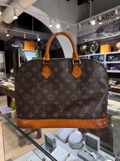 Pre-owned Louis Vuitton Monogram Alma MM