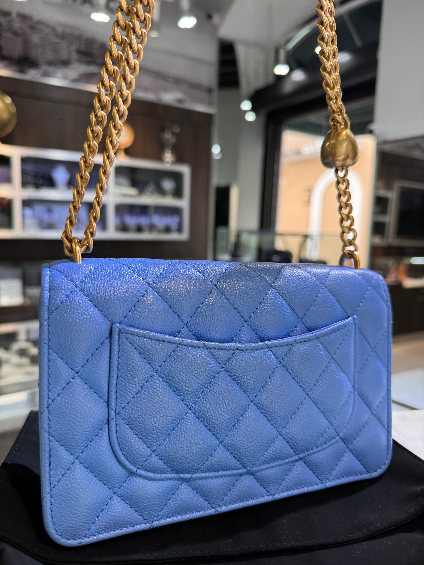 Chanel Blue Caviar WOC