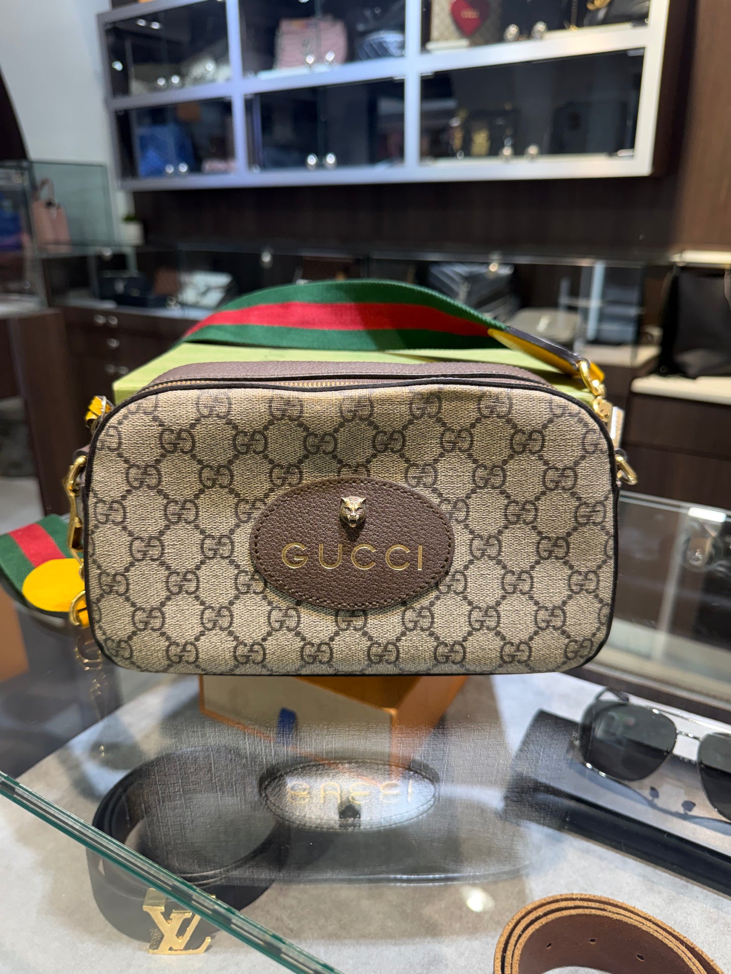 Pre-Owned GG Supreme Neo Vintage Crossbody Bag