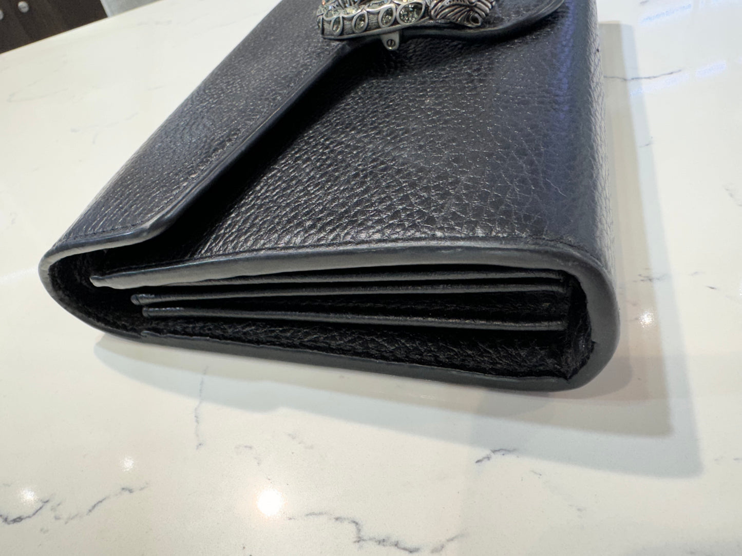 Gucci Dionysus Black Wallet On Chain