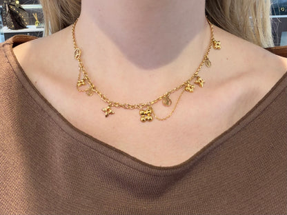 Pre-Owned LV Blooming Supple Necklace