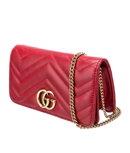 Gucci GG Mini Marmont Red