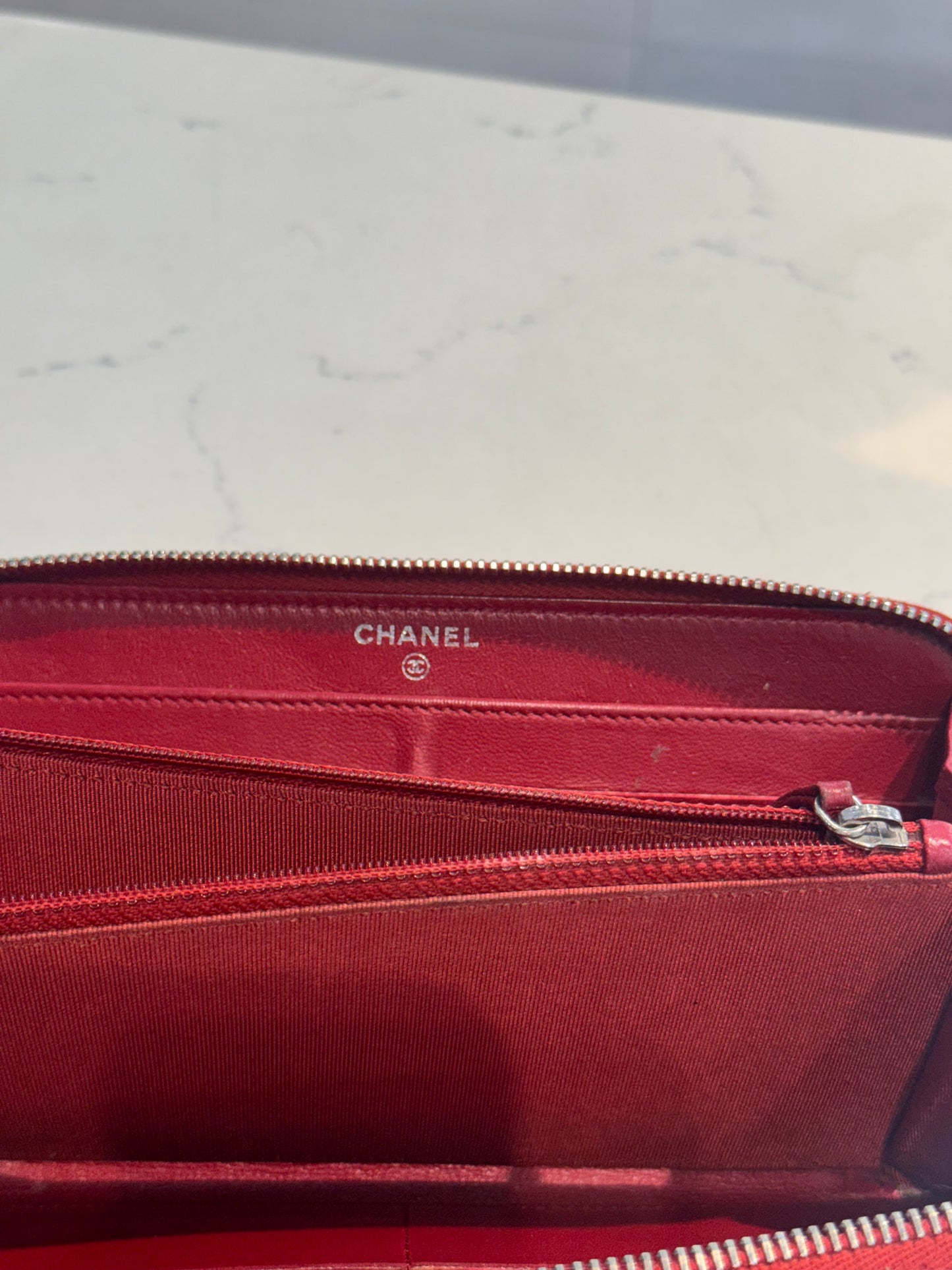 Pre-Owned Chanel Classic Long Wallet