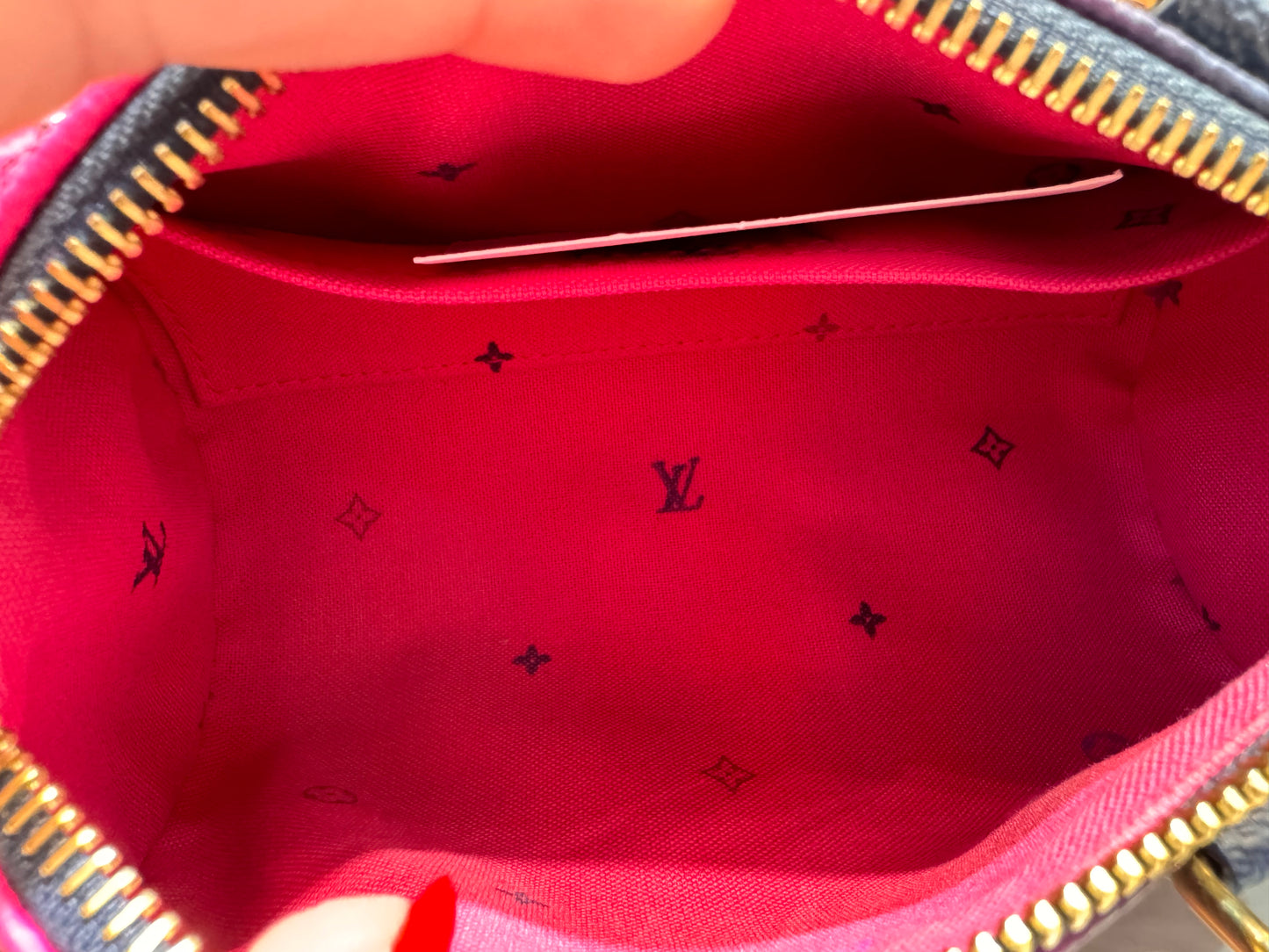 Louis Vuitton Giant Spring In The City Papillon BB Midnight Fuchsia