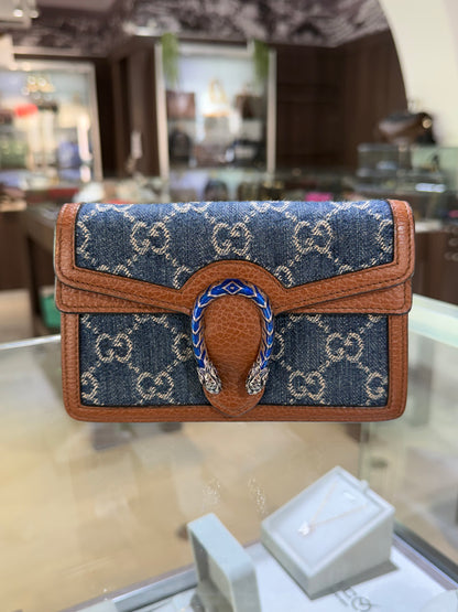 Gucci Denim Super Mini Dionysus