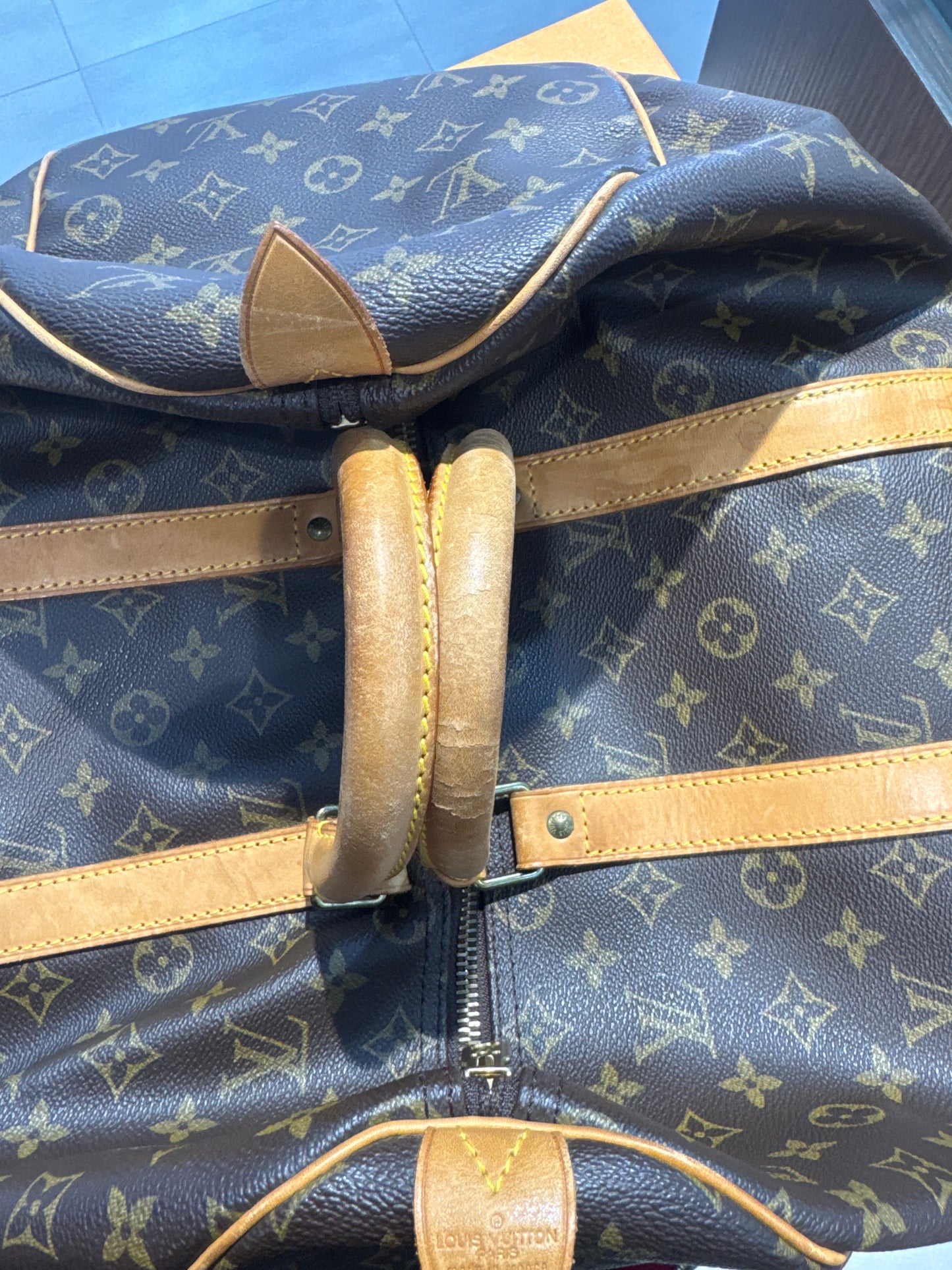 Vintage Louis Vuitton Monogram Keepall 45