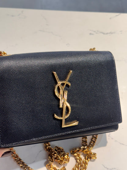 Saint Laurent Black Small Kate