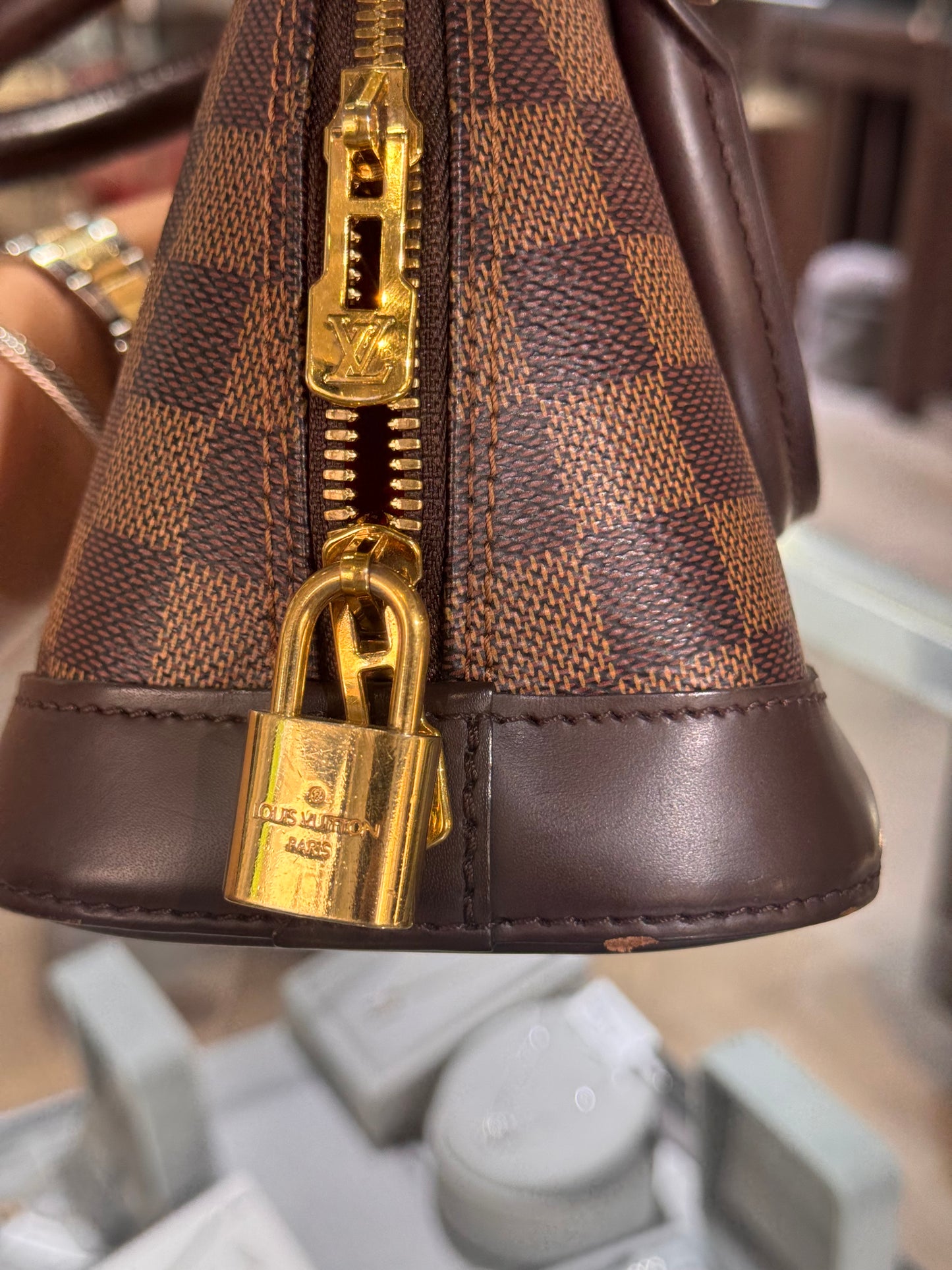 Louis Vuitton Damier Ebene Alma BB
