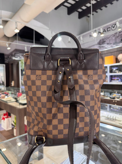 Vintage Louis Vuitton Damier Ebene Soho Backpack