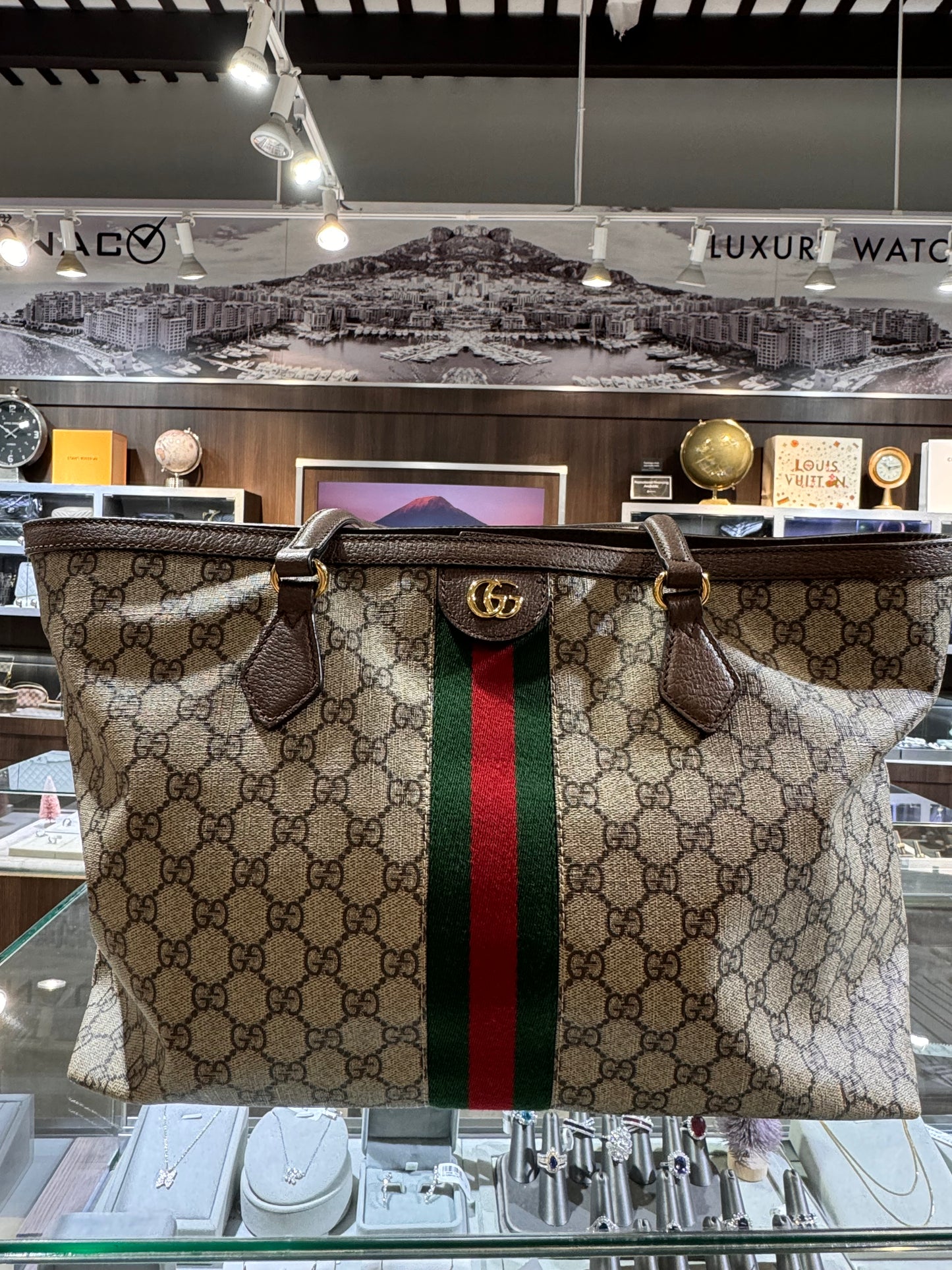 Gucci Ophidia Medium Tote Bag