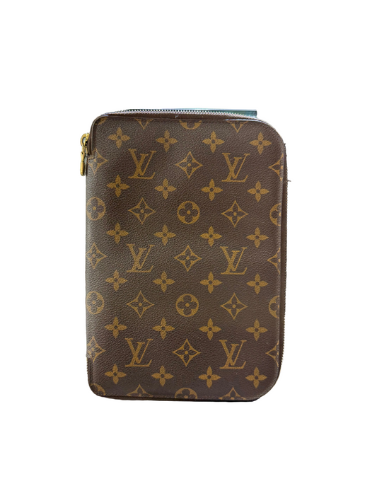 Vintage LV Monogram Large Zippy Agenda Cover
