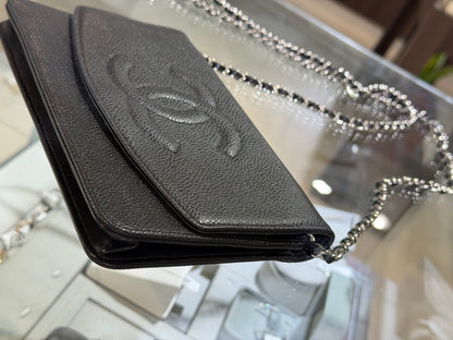 Vintage Chanel Caviar Timeless CC WOC