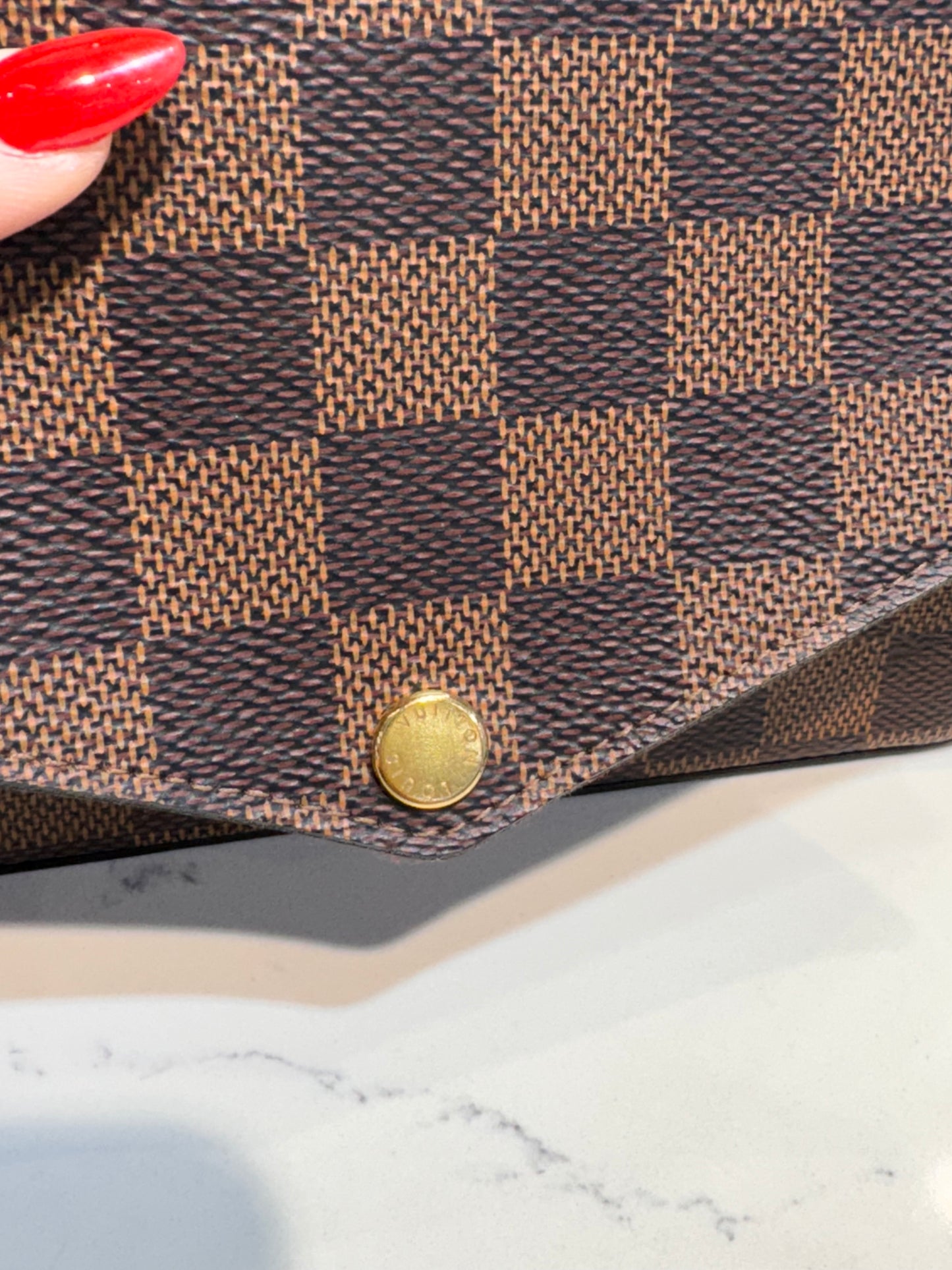 Louis Vuitton Felicie Pochette Damier Ebene